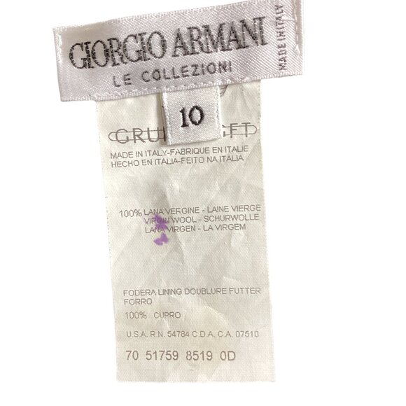 Vintage Giorgio Armani Skirt Size 10 - Picture 8 of 10